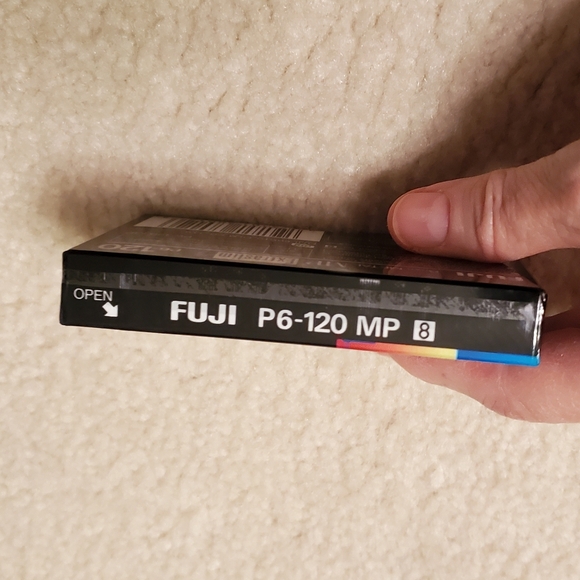 FUJI FILM P6-120 8mm Extraslim METAL MP Videocassette Factory Sealed NWT - Picture 7 of 10